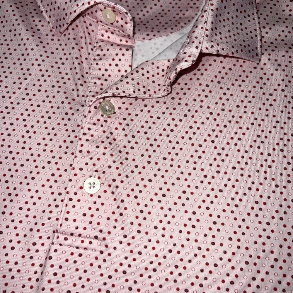 Johnnie-O Pink Shirt Men's XL The Cup‎ 2020 